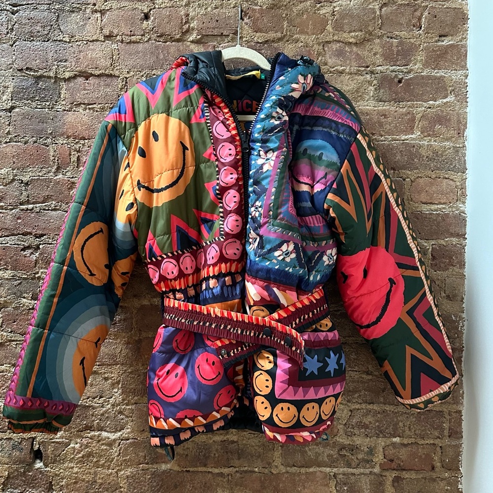 Farm rio reversible puffer jacket